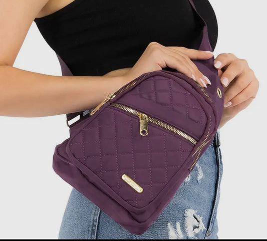 Popping Purple Shoulder Bag