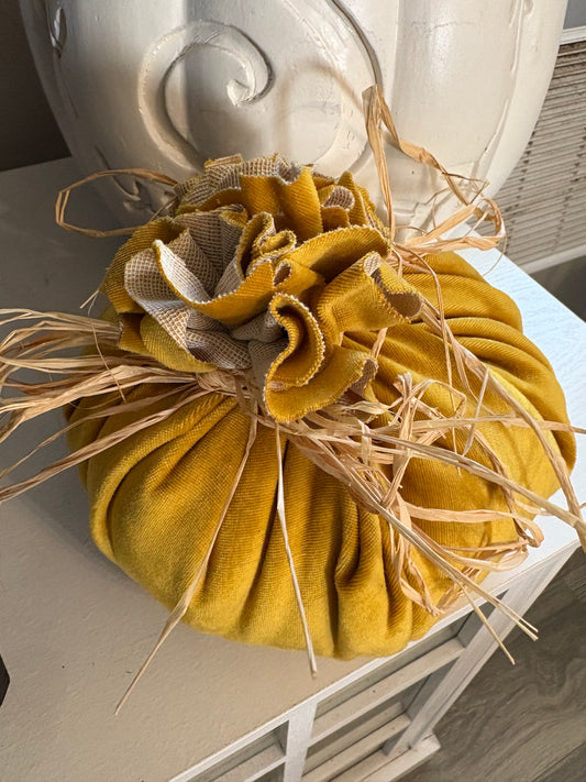 Soft Mustard Pumpkins